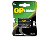 GP Batteries 2CR5 1-P, 6 V, Lithium