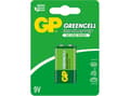 Pikkukuva 4 / 5: GP Batteries Greencell 9V, Kertakäyttöinen akku, 9V, Sinkkikloridi, 9 V, 1 kpl, Vihreä