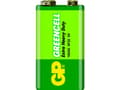 Pikkukuva 2 / 5: GP Batteries Greencell 9V, Kertakäyttöinen akku, 9V, Sinkkikloridi, 9 V, 1 kpl, Vihreä