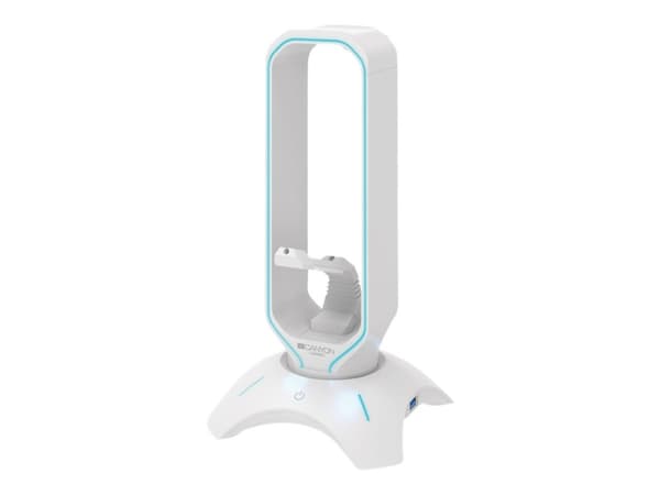 Canyon Gaming WH200 - Hub - with headset stand and mouse bungee - 2 x USB 2.0 - stasjonær