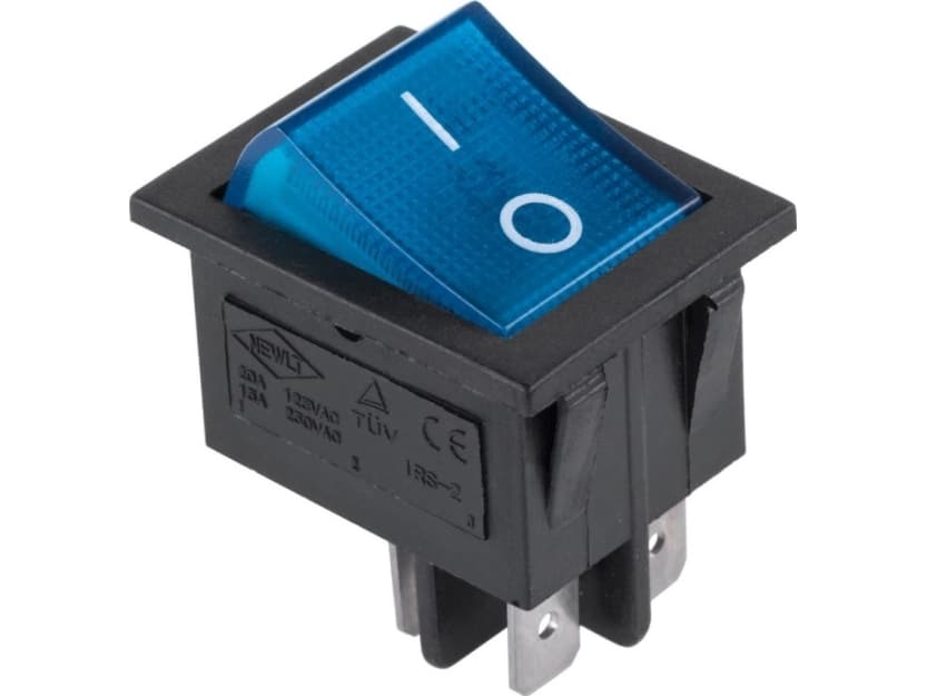 LechPol Connector switch IRS-201-3C-Blue 230V