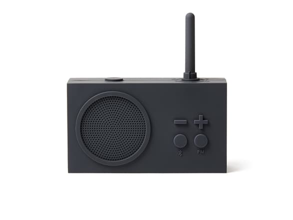LEXON FM radio and wireless speaker TYKHO3 Wireless connection Dark Grey Bluetooth
