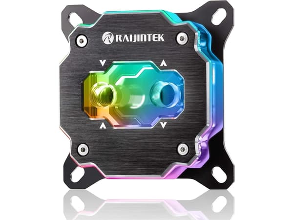 Raijintek FORKIS PRO RBW CPU Vannblokk - Nikkel + Akryl