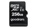 Miniatyrbild 5 av 5: GOODRAM M1AA - Flash-minneskort (SD-adapter inkluderad) - 256 GB - UHS-I U1 / Class10 - mikroSDXC UHS-I