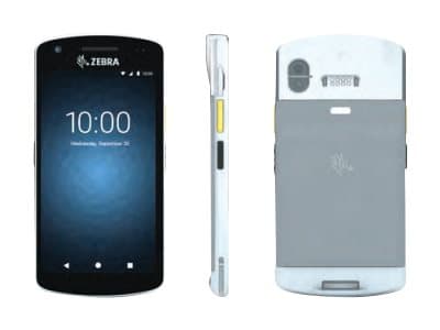 Zebra EC50 - Handdator - Android 10 - 64 GB - 5" färg (720 x 1280) - bakre kamera + främre kamera - streckkodsläsare - (2D-imager) - USB-värd - micro