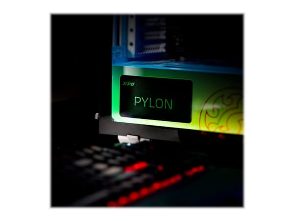 XPG PYLON - Strømforsyning (intern) - ATX12V 2.52 - 80 PLUS Bronze - AC 90-264 V - 650 watt - Europa