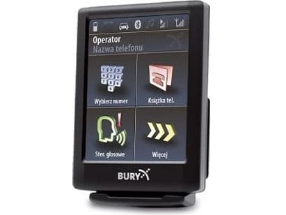 Bury CC 9056, 152 x 55 x 29 mm, TFT 2.8", Trådløs, Svart