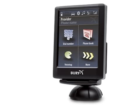 Bury CC 9056, 152 x 55 x 29 mm, TFT 2.8", Trådløs, Svart