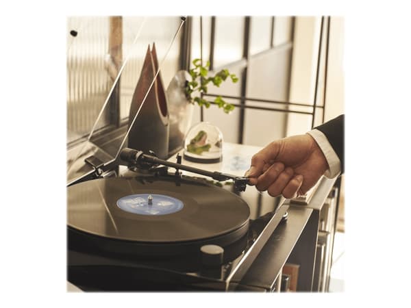 Audio-Technica AT-LPW50PB, Hihnakäyttöinen levysoitin, Ohje, Musta, Alumiini, 33 1/3,45 RPM, 33 1/3,45 RPM