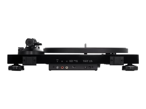 Audio-Technica AT-LPW50PB, Hihnakäyttöinen levysoitin, Ohje, Musta, Alumiini, 33 1/3,45 RPM, 33 1/3,45 RPM