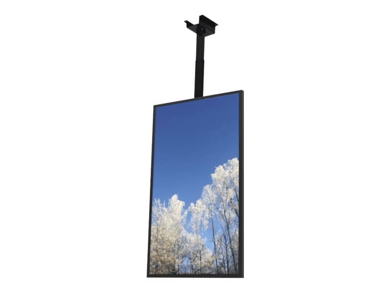 HI-ND Ceiling Casing 50" - Monteringssats (hölje) - stående - för LCD-panel för digital skyltning - metall - svart, RAL 9005 - skärmstorlek: 50" - ta