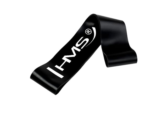 HMS träningsgummi GU04 1,2 mm, svart