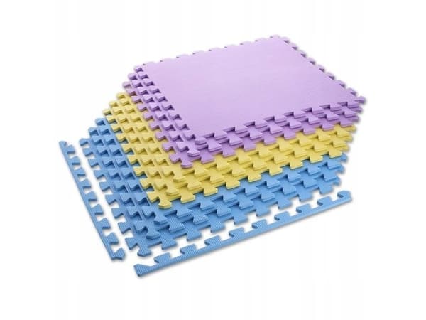 One Fitness Protective matte MP10 180 cm x 180 cm x 1 cm flerfarget