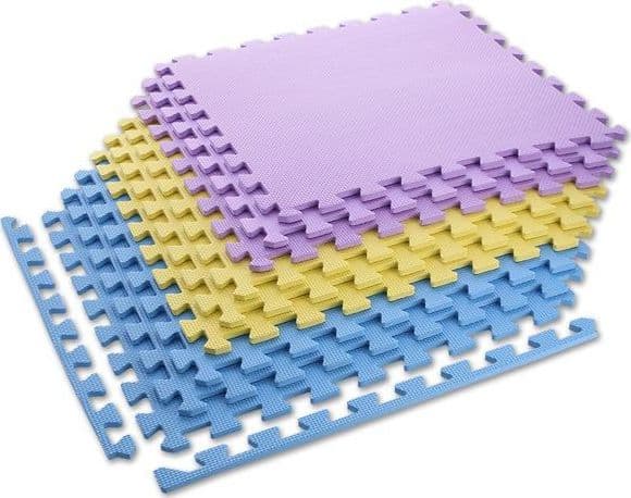 One Fitness Protective matte MP10 180 cm x 180 cm x 1 cm flerfarget