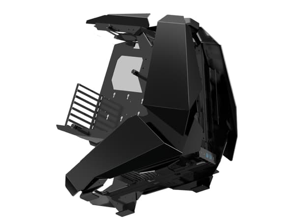 Jonsbo MOD5, PC, Svart, ATX, ITX, micro ATX, Gjuten aluminium, Härdat glas, Spela, Multi