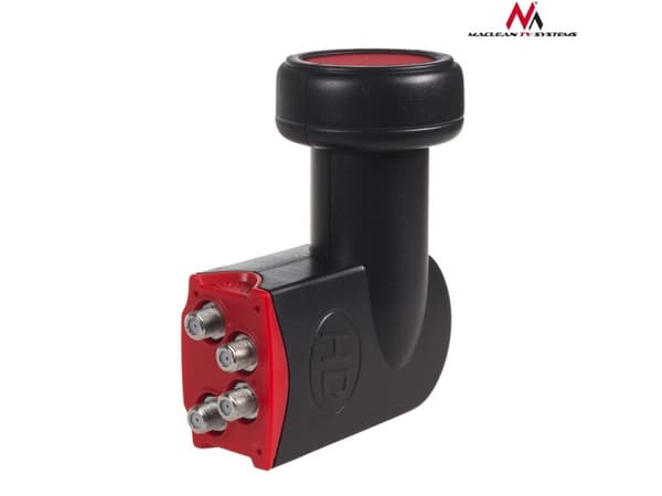 MACLEAN MCTV-591 Maclean MCTV-591 TV-systemkonverter, satellitt LNB 60dB Full HD 4 utganger
