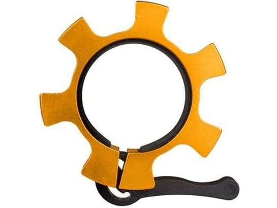 Alumiiniset leukakiinnittimet HMS ZG1500 Gold 2 kpl.
