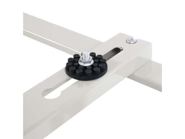 Maclean MC-864, Ilmastointilaitteen kannatin, Harmaa, 70 kg, Metalli, Mikä tahansa tuotemerkki, 280 mm