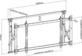 Miniatyrbilde 1 av 5: Monteringsbrakett Maclean MC-846 Video Wall Mount (vegg, 50" - 60", maks. 35 kg)