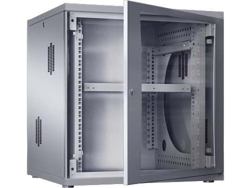 Rittal DK FlatBox - Kaappi - sopii seinäasennukseen - vaaleanharmaa, RAL 7035 - 15U - 48.3 cm (19 in)