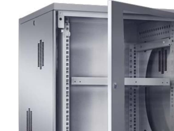 Rittal FlatBox - Skap - veggmontert - RAL 7035 - 15U - 19"
