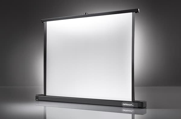 Celexon Professional Mini - Table top screen - 50" (127 cm) - 16:9 - Matte White - svart