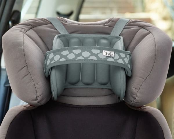 NapUp Headband supporting the car seat - gray