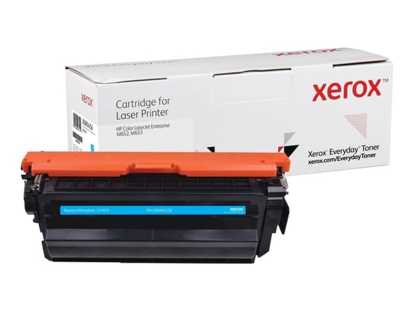 Everyday - Cyan - kompatibel - tonerpatron (alternativ for: HP CF461X) - for HP Color LaserJet Enterprise M652dn, M652n, M653dh, M653dn, M653x