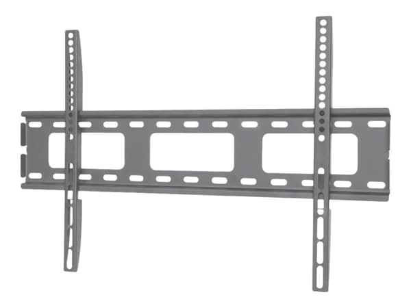 TECHly LED 010 - Monteringssats (väggplatta, 2 monteringskonsoler) - fixerad - för LCD-display - svart - skärmstorlek: 40"-65" Svart