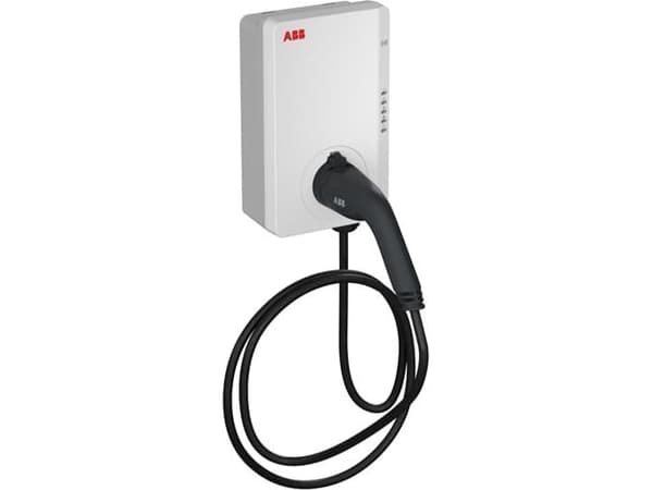 ABB Terra Ladeboks 22 kW - Fast Type 2 Ladekabel - 5 meter