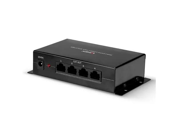 Lindy 35404, VGA, VGA, 1920 x 1080 piksler, Sort, Full HD, 300 m