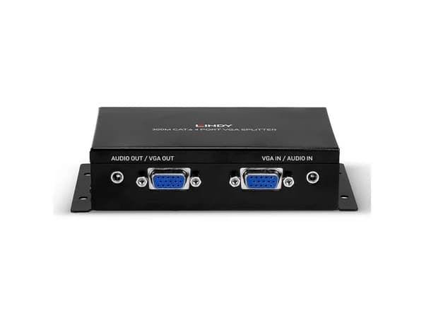 Lindy 35404, VGA, VGA, 1920 x 1080 piksler, Sort, Full HD, 300 m