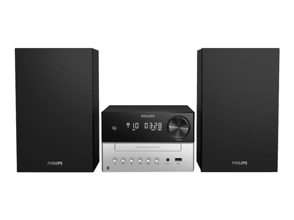 Philips | TAM3205/12 - Mikrojärjestelmä - FM/Bluetooth/CD - 18 wattia (yhteensä) - Lajittele