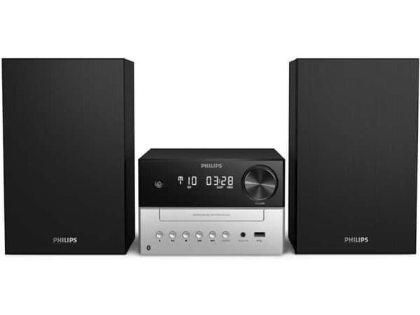 Philips | TAM3205/12 - Mikrojärjestelmä - FM/Bluetooth/CD - 18 wattia (yhteensä) - Lajittele