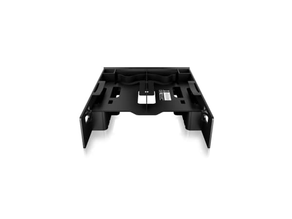 ICY BOX IB-5251 - Adapter för lagringsfack - 5,25 till 1 x 3,5 tum och 2 x 2,5 tum - svart