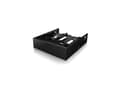 Miniatyrbild 2 av 5: ICY BOX IB-5251 - Adapter för lagringsfack - 5,25 till 1 x 3,5 tum och 2 x 2,5 tum - svart