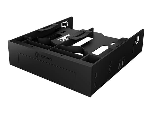 ICY BOX IB-5251 - Uttagbar harddiskramme - 5,25" til 1 x 3,5" og 2 x 2,5" - svart