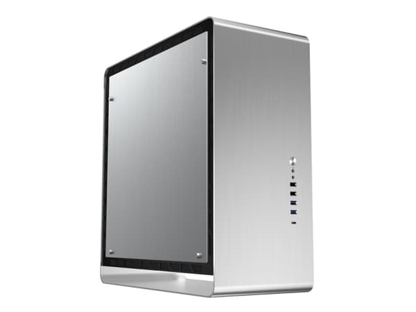 Jonsbo UMX6, PC, Silver, ATX, EATX, ITX, micro ATX, Gjuten aluminium, Stål, 16,9 cm, 33 cm Silver