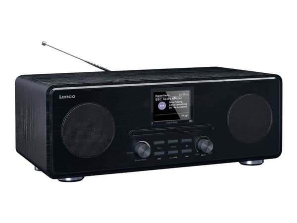 Lenco DAR-061 - Ljudsystem - svart