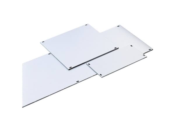 Fischer Elektronik TFP 3HE 84TE ME Frontplade (B x H) 426.4 mm x 128.4 mm Aluminium Sølv (mat, anodiseret) 1 stk