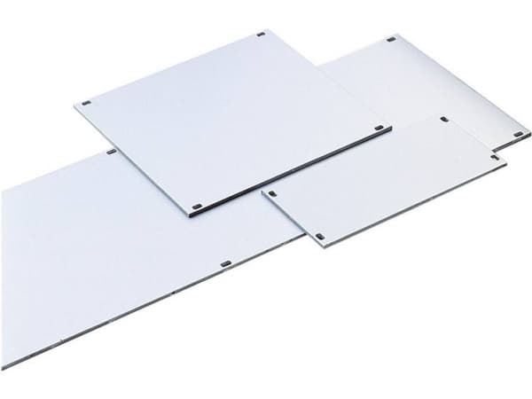 Fischer Elektronik TFP 3HE 84TE ME Frontplade (B x H) 426.4 mm x 128.4 mm Aluminium Sølv (mat, anodiseret) 1 stk
