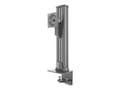 Miniatyrbilde 1 av 5: Multibrackets M Deskmount HD Single - Monteringssett - for LCD-skjerm - stål - svart - skjermstørrelse: 32"-50" - skrivebordsmonterbar