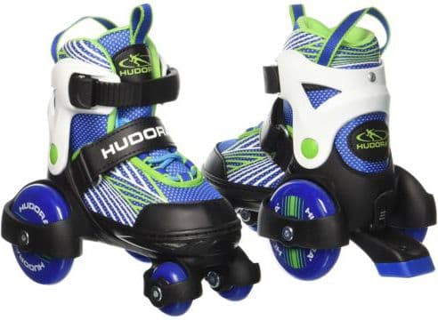 HUDORA My First Quad Boy, Barn, Hankoppling, Svart, Blå, Grön, Vit, Mönstrad, Hög känga, Nylon