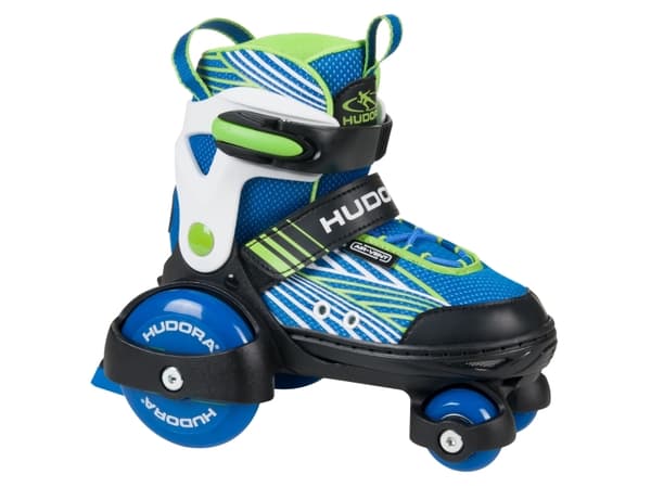 HUDORA My First Quad Boy, Barn, Hankoppling, Svart, Blå, Grön, Vit, Mönstrad, Hög känga, Nylon
