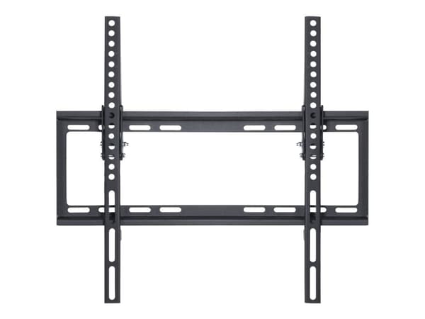Maclean MC-774 - Brakett - Ultra-Slim - for flatpanel - metall - svart - skjermstørrelse: 32"-55" - veggmonterbar
