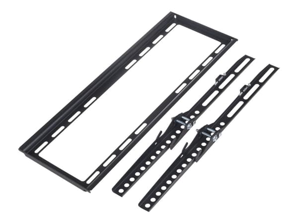 Maclean MC-774 - Brakett - Ultra-Slim - for flatpanel - metall - svart - skjermstørrelse: 32"-55" - veggmonterbar