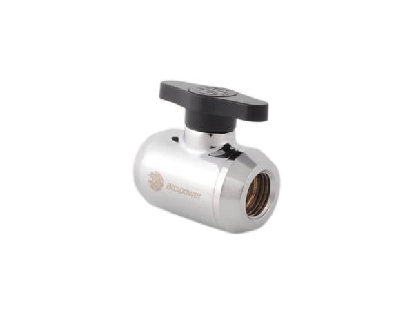 Bitspower BP-MVV-SLBK, Musta, Hopea, 1/4", 23 mm, 36 mm, 35,7 mm