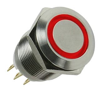 Lamptron LAMP-SW1912L-S, Muu, Terästä, Ruostumaton teräs, 2,2 cm, 1 kpl