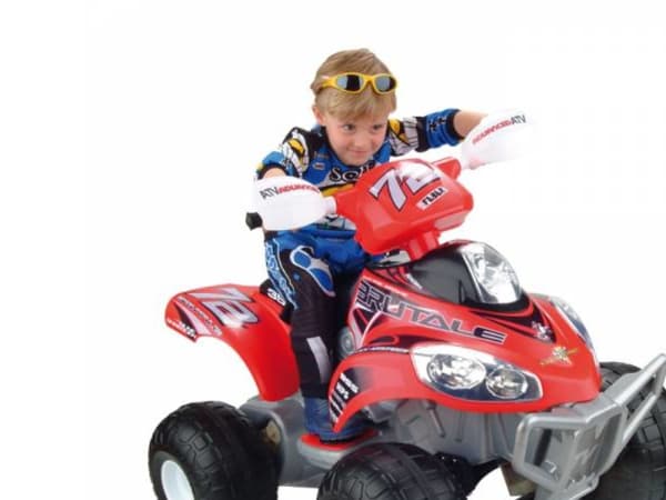 FEBER Quad Brutale, Svart, Grå, Röd, Vit