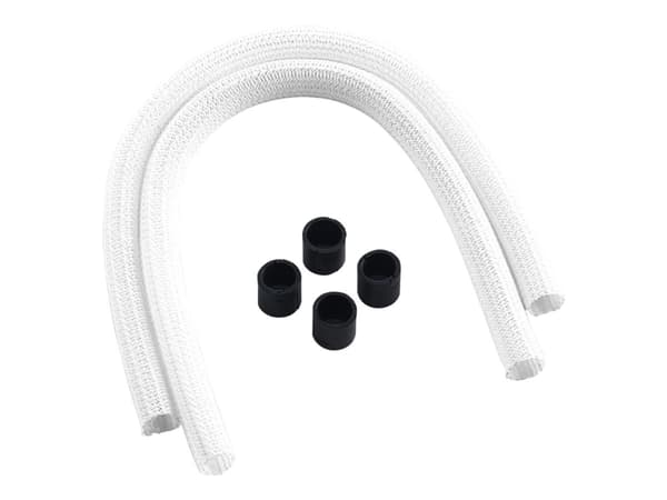Cablemod CM-ASK-S2KW-R AIO - Kit de Funda para Coche (Serie 2), Color Negro, Valkoinen, 220 mm, 53 g